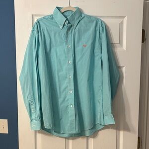 Men's Southern Marsh Gingham Button-Down Shirt Size M